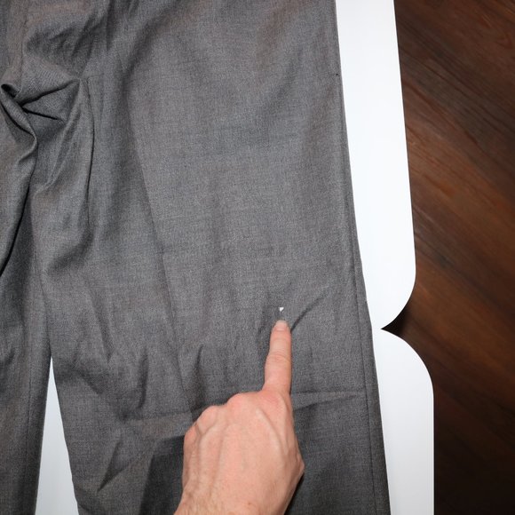 Caracciolo Napoli PLEATED Wool Cashmere Suit Pants - Picture 8 of 8